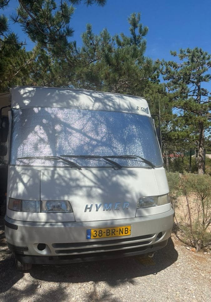 Te koop mooie Hymer B584, Integraal, Chemisch toilet, Standaard zit, Fiat