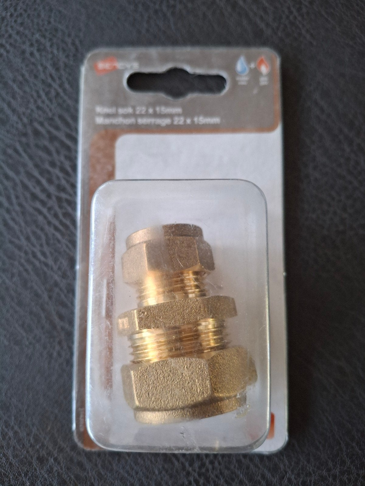 Sencys knel sok 22 x 15mm - water en gas, Doe-het-zelf en Verbouw, Buizen en Afvoer, Overige materialen, Overige typen, Nieuw