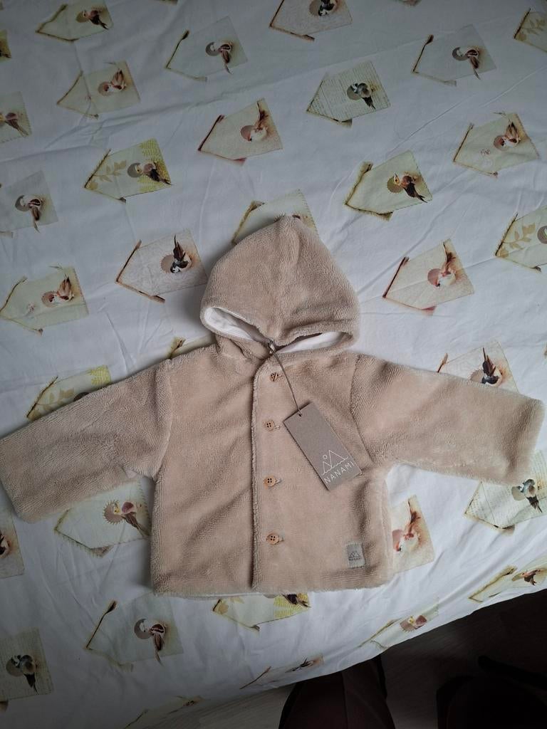 Nanami baby jasje beige maat 62/68 - Nieuw met kaartje, Jongetje of Meisje, Nieuw, Ophalen of Verzenden, Nanami