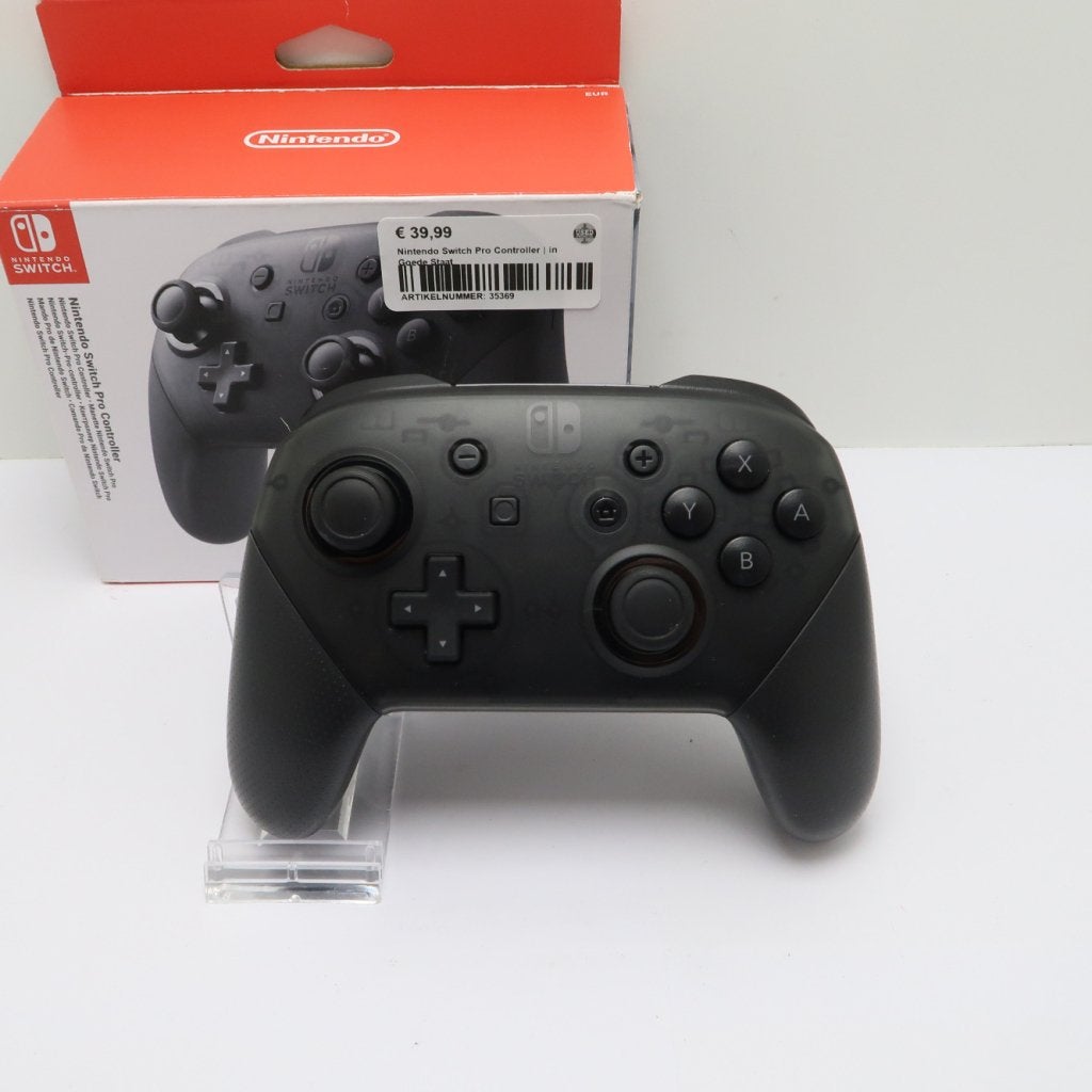Nintendo Switch Pro Controller | in Goede Staat, Spelcomputers en Games, Nintendo, Zo goed als nieuw, Support@nintendo.com, 11-1 Hokotate-cho, Kamitoba, Minami-ku
Kyoto 601-8501
Japan