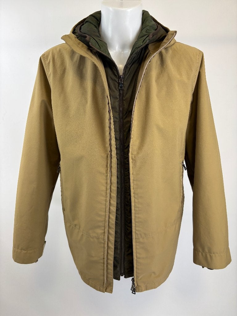 PRADA Beige dubbel HEREN jas  Maat 50, Kleding | Heren, Maat 48/50 (M), Beige, Ophalen of Verzenden, Zo goed als nieuw