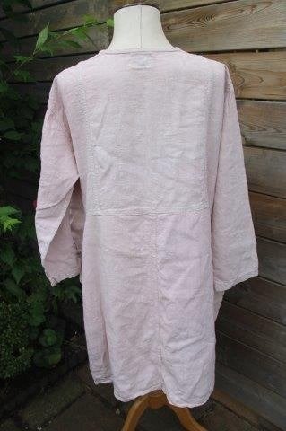 Jurk zacht rose Completo Lino by Arthurio XXL Vaste prijs AA, Maat 46/48 (XL) of groter, Ophalen of Verzenden, Zo goed als nieuw