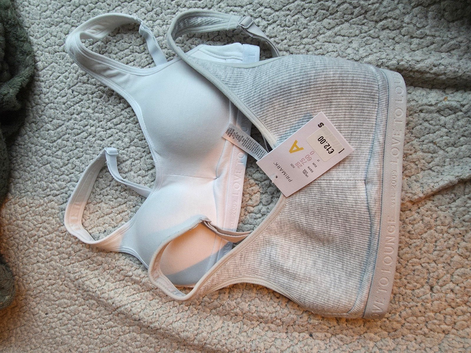 2 nieuwe Primark BH's, maat 60A, Kleding | Dames, Primark, Ophalen of Verzenden, Wit, BH