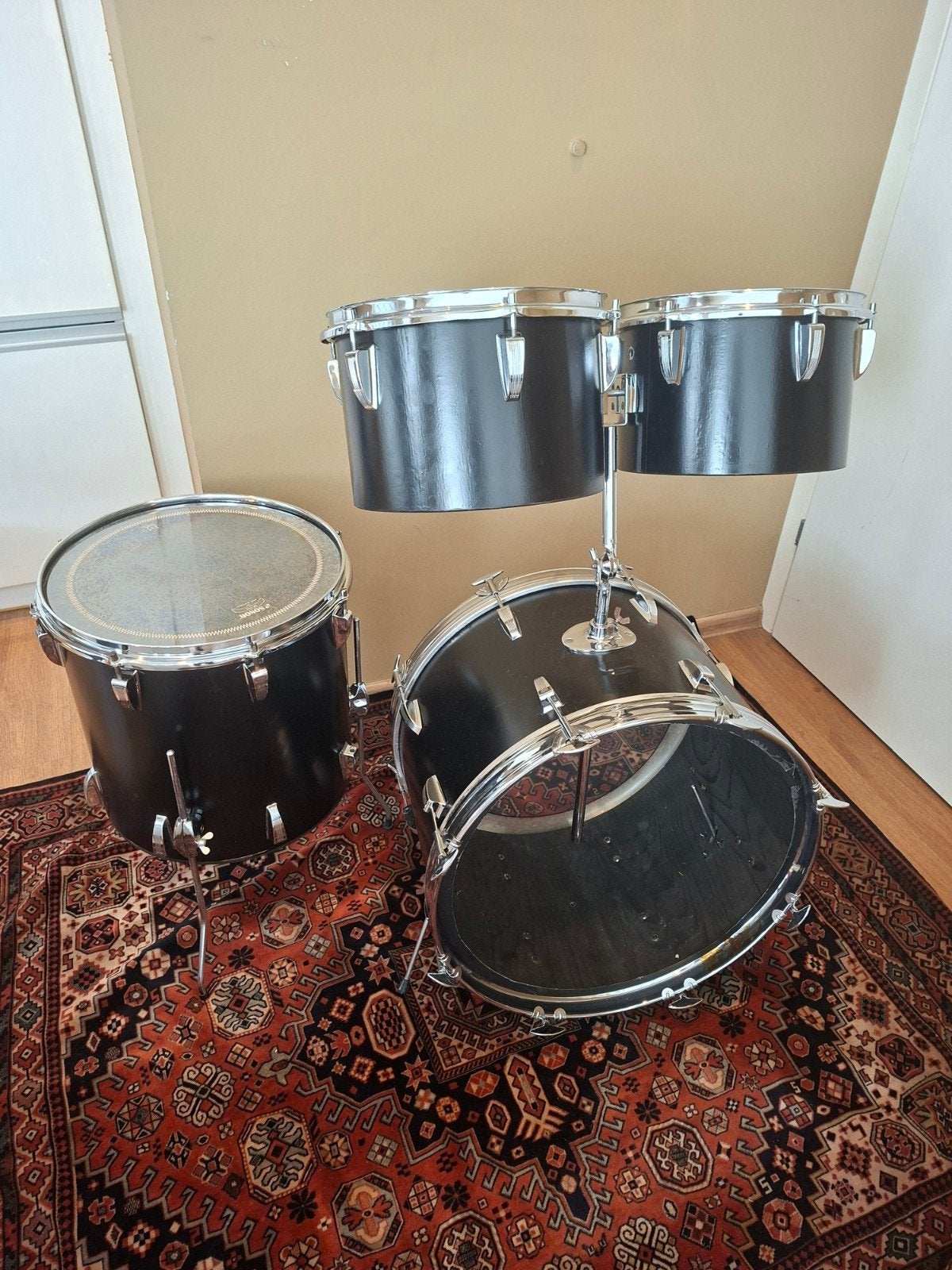Sonor 4 delig shellset ketelset drumstel, Muziek en Instrumenten, Drumstellen en Slagwerk, Ophalen, Gebruikt, Sonor