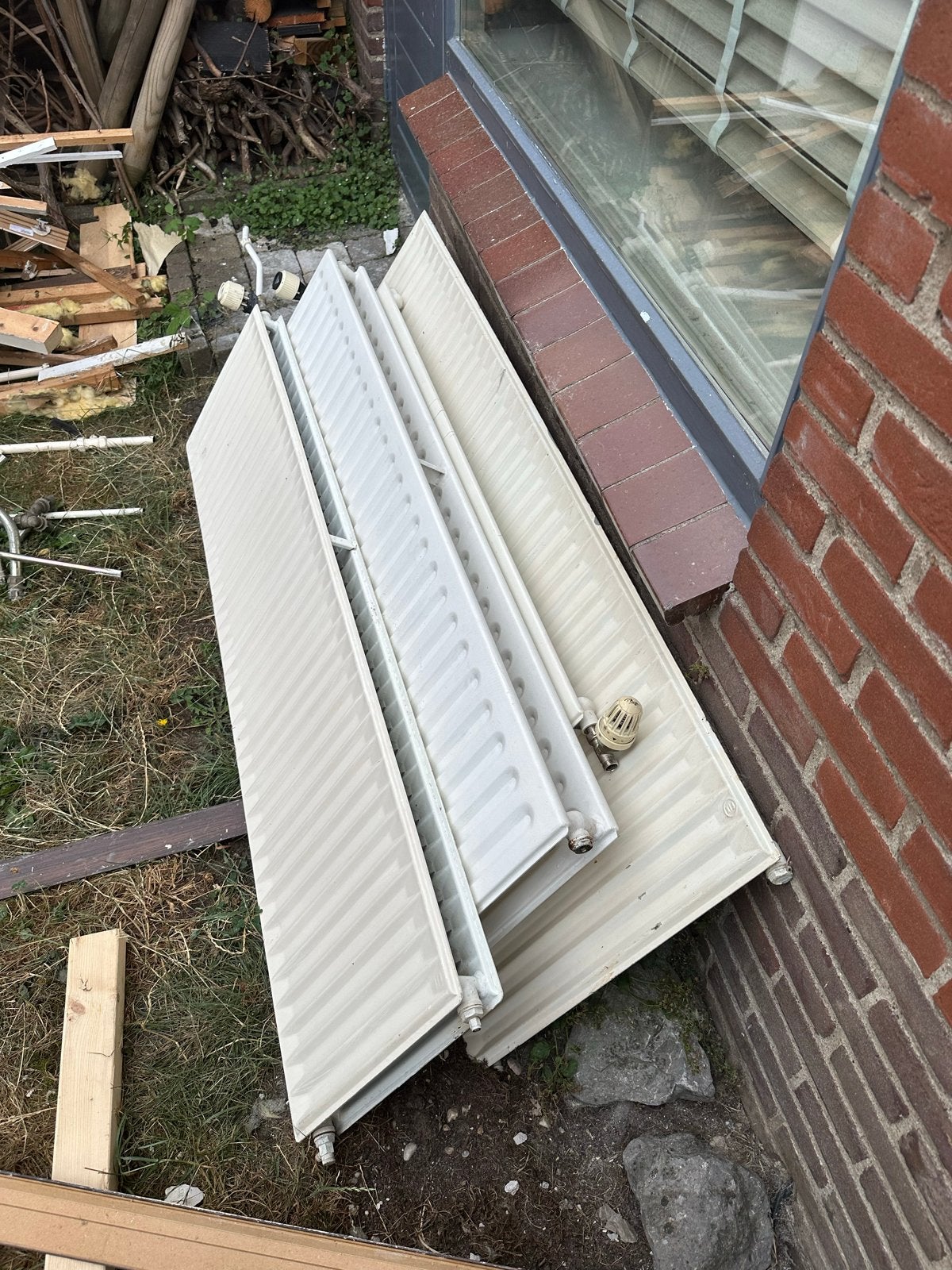 Diverse radiatoren, Doe-het-zelf en Verbouw, Verwarming en Radiatoren, Ophalen, 30 tot 80 cm, Gebruikt, Radiator