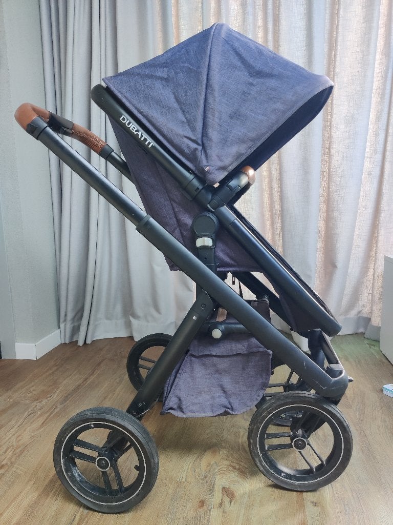 Dubatti kinderwagen 2 in 1 met accessoires, Gebruikt, Duowagen, Combiwagen, Ophalen
