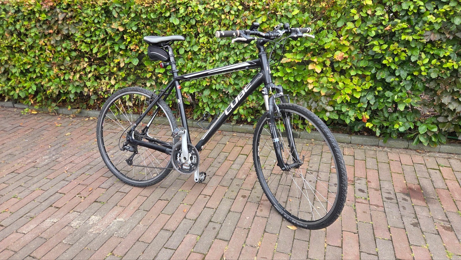 Cube gravelbike LTD CLS Herenfiets - Zwart, 28 inch, Vering, Fietsen en Brommers, 28 inch, Gebruikt, Vering, Velgrem
