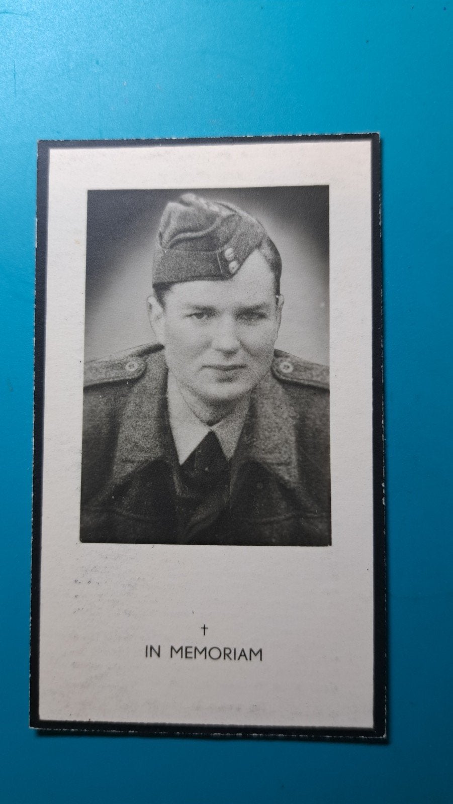 Eugène Gerardus Henricus Maria Bogaerts, Soldaat 1933-1962, Verzenden, Bidprentje