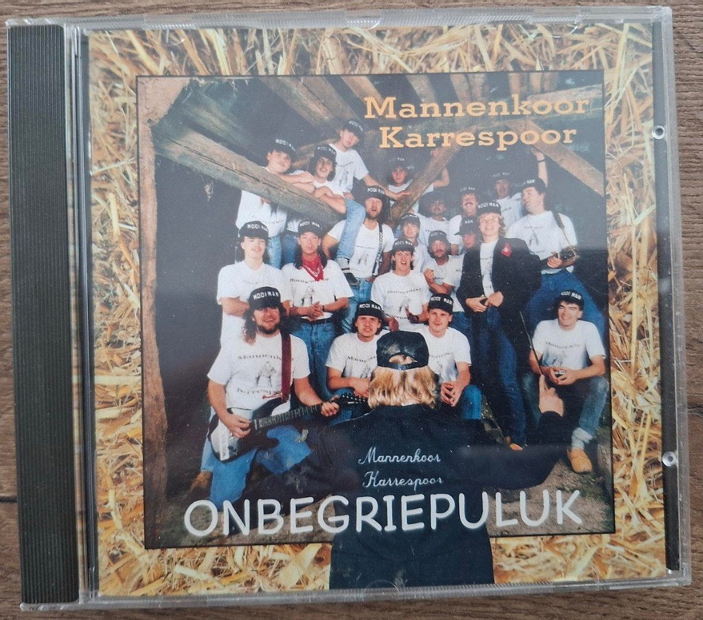 CD Mannenkoor Karrespoor- Onbegriepuluk, Ophalen, Gebruikt, Levenslied of Smartlap