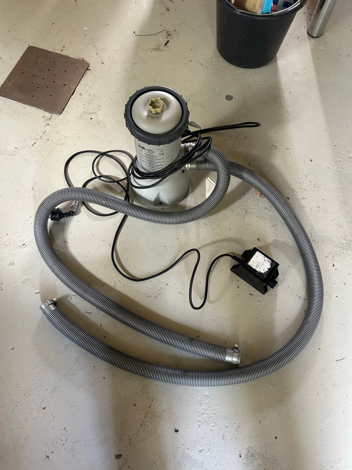 Intex Krystal Clear Zwembadpomp - Model 638G, Ophalen, Gebruikt, Zwembadpomp