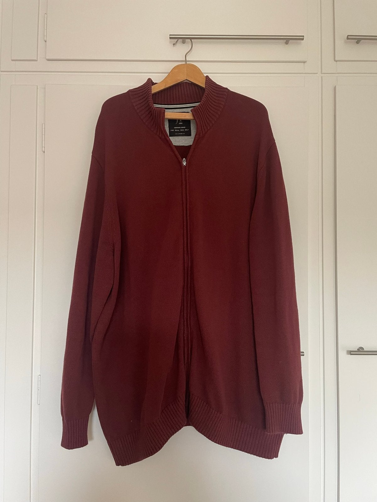 Heren vest met rits - JP 1880 - Maat 5XL, Ophalen of Verzenden, Zo goed als nieuw, Overige maten, Rood