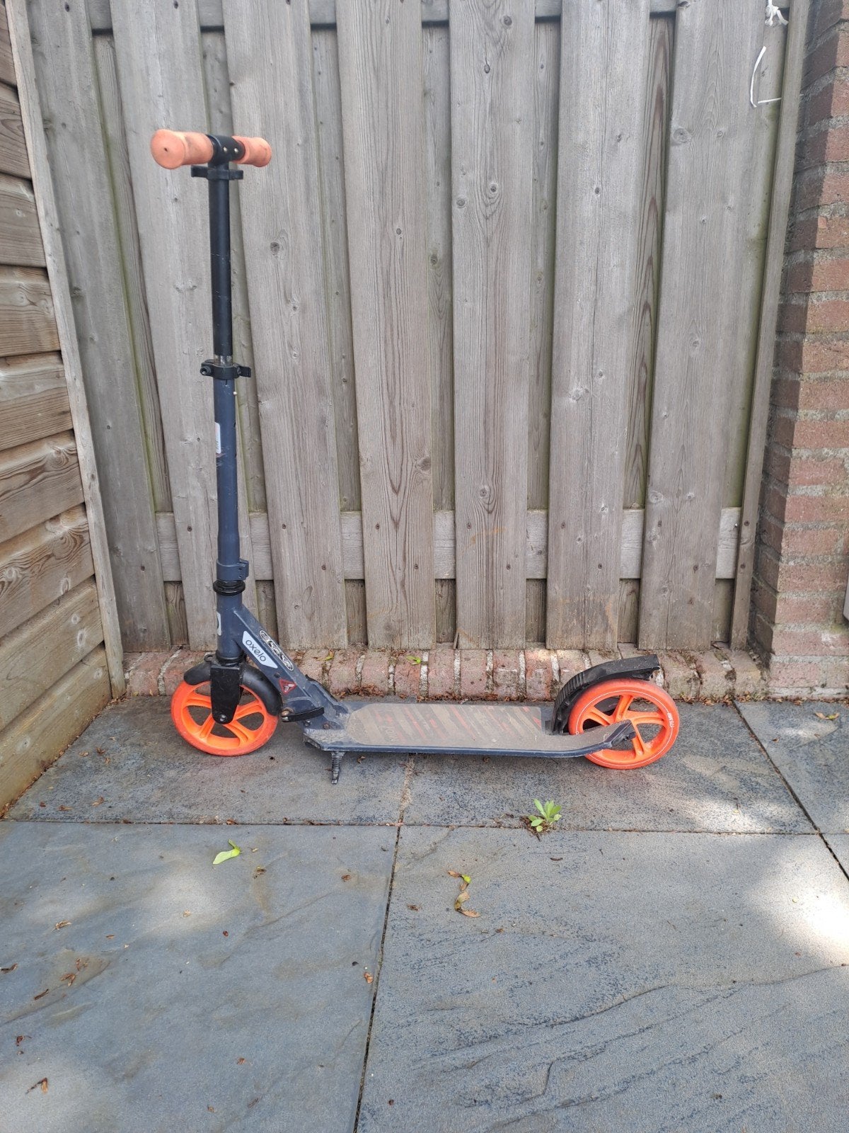 Oxelo Mid 7 Step -  Oranje Wielen, Fietsen en Brommers, Ophalen, Gebruikt, Gewone step, Oxelo
