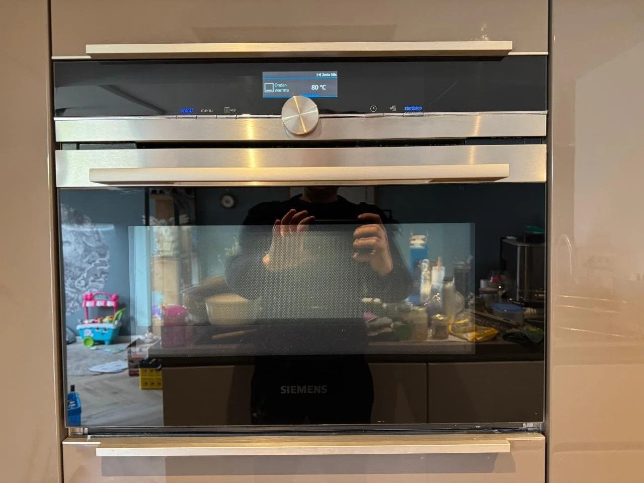 Siemens combi oven, Ophalen, Zo goed als nieuw