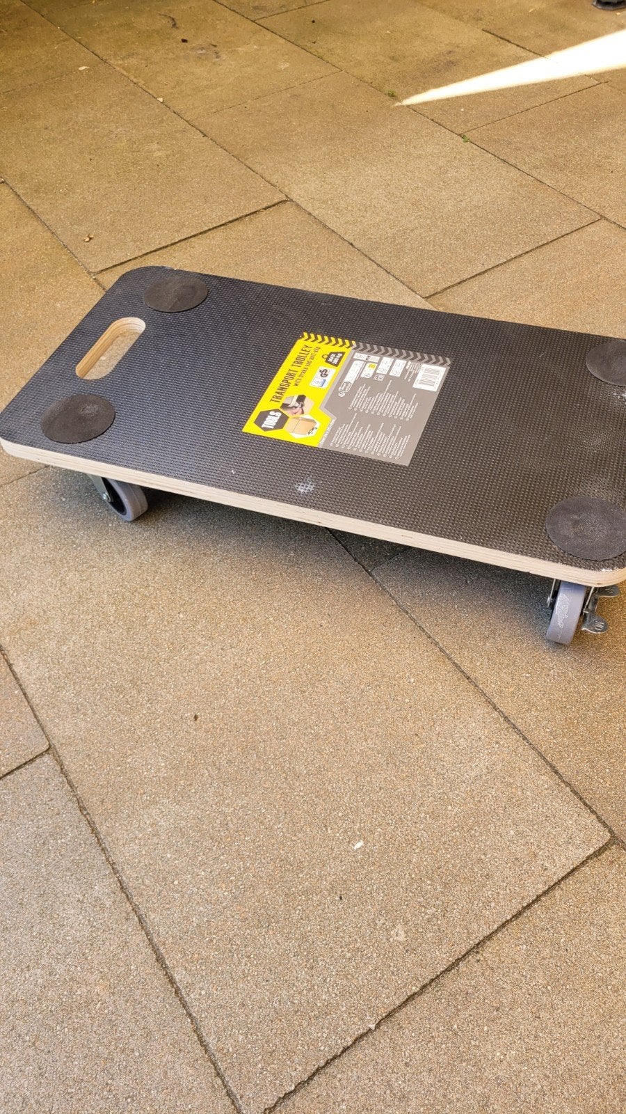 Transportkar "hondje" met rem en antislip, max 200kg, 100 liter of meer, Ophalen of Verzenden, Transportkar