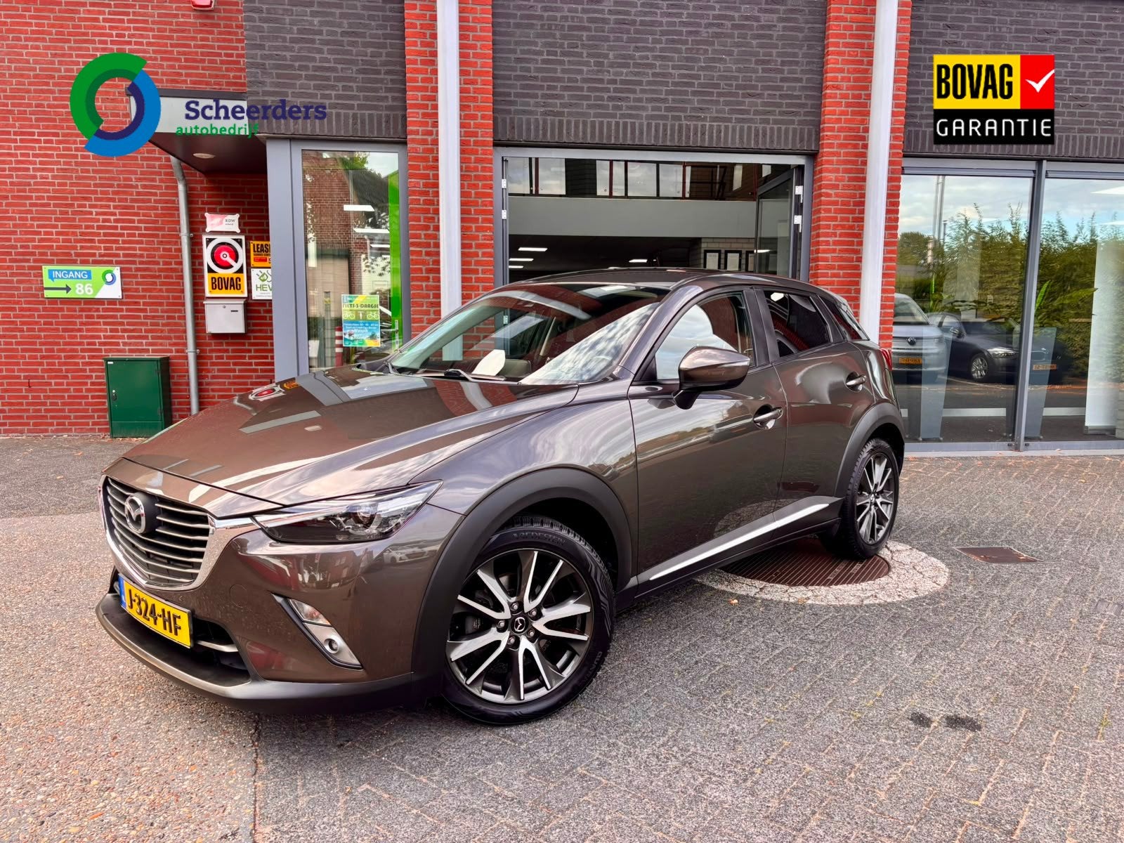 Mazda CX-3 2.0 SkyActiv-G 120 GT-M,trekhaak,Camera,1 jaar ga, Auto's, Mazda, Gebruikt, Euro 6, 4 cilinders, 49 €/maand