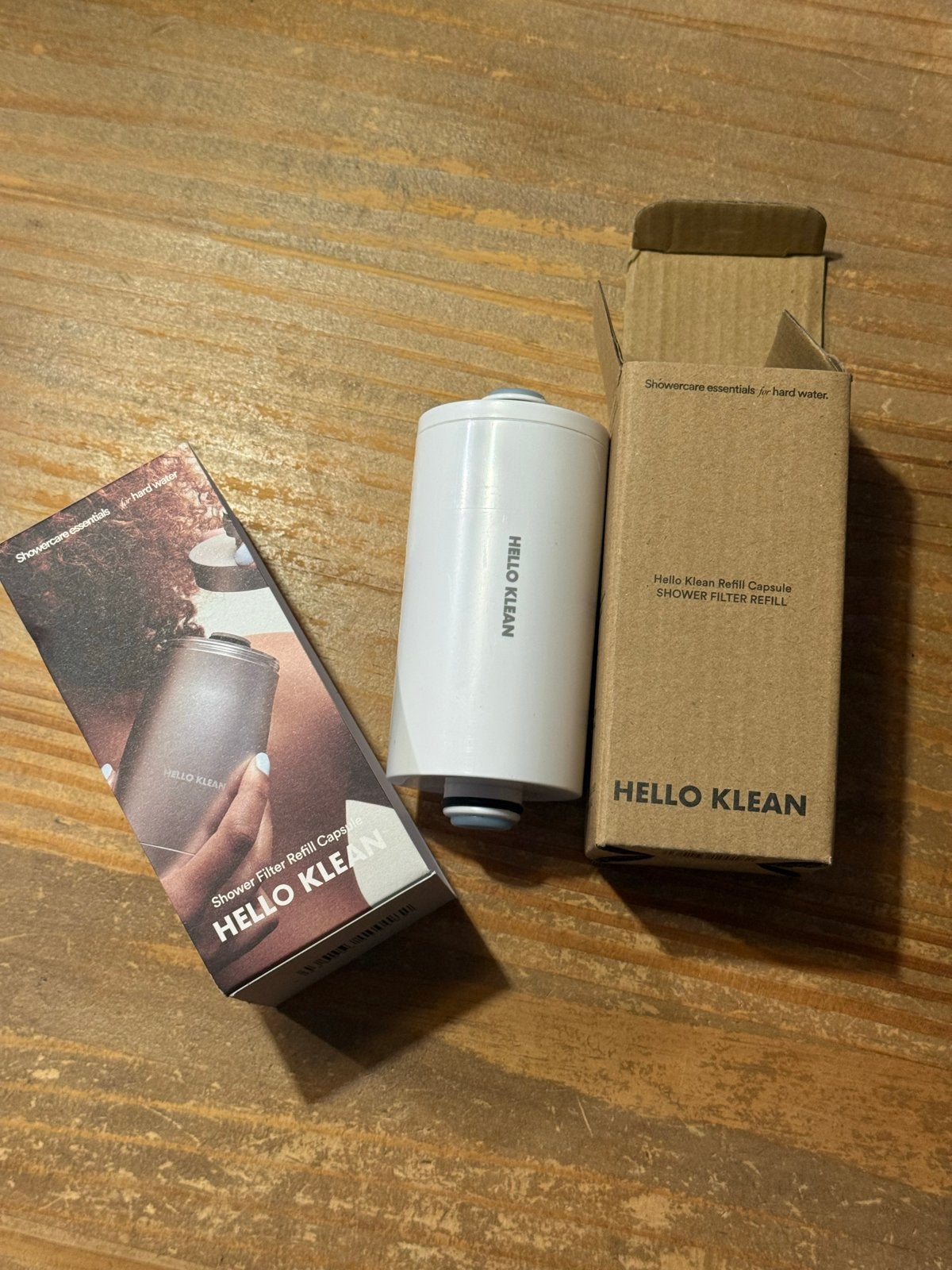 Hello Klean Douchefilter Navulling - Nieuw in doos, Verzenden, Nieuw, Douche-accessoire, Wit