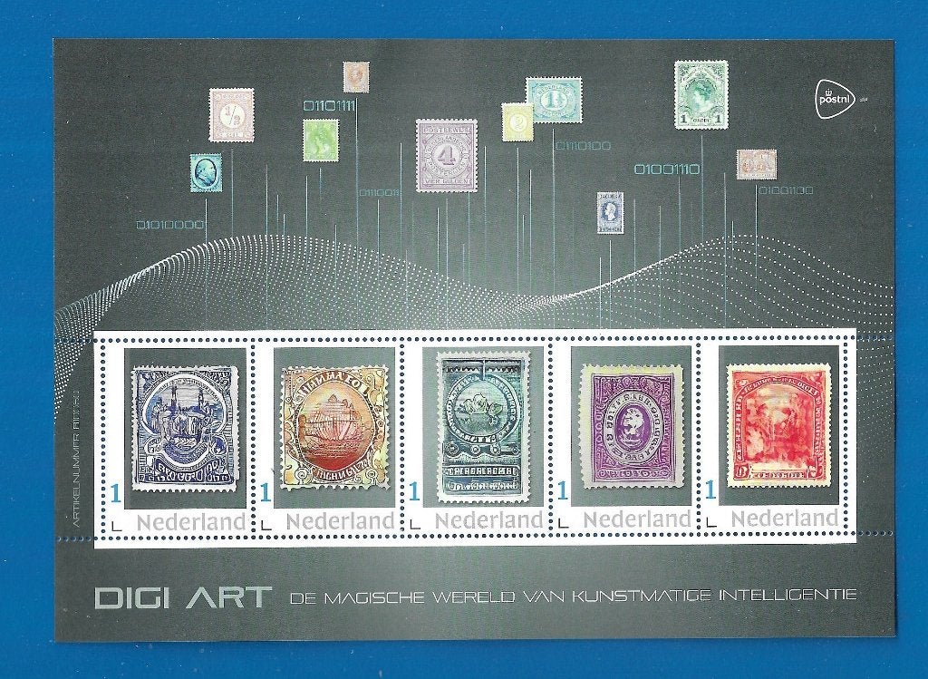 Persoonlijk Postzegelvel Digi Art  - 2021, Verzenden, Na 1940, Postfris