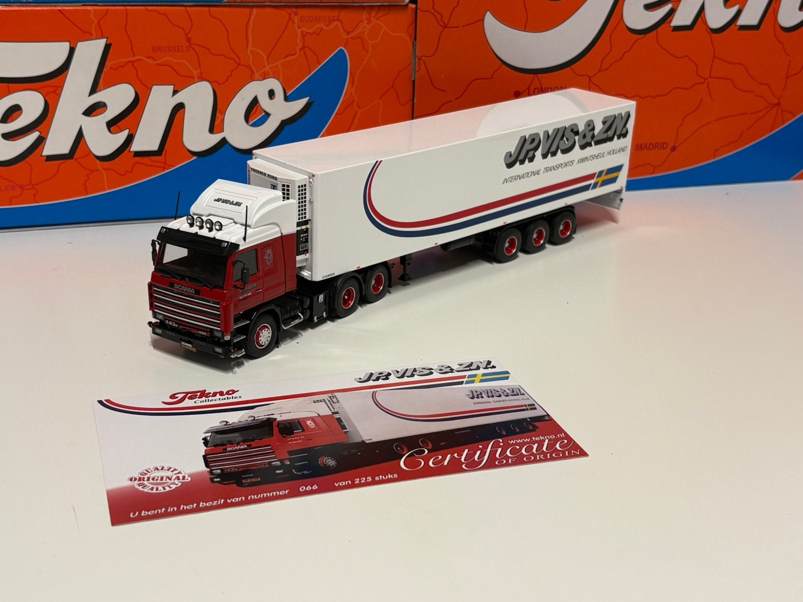 Tekno J.P Vis, Ophalen of Verzenden, Zo goed als nieuw, Bus of Vrachtwagen, Tekno
