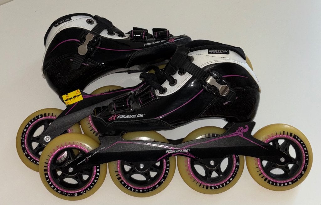 Inline Skeelers, Kinderen, Ophalen of Verzenden, Zo goed als nieuw, Inline skates 4 wielen