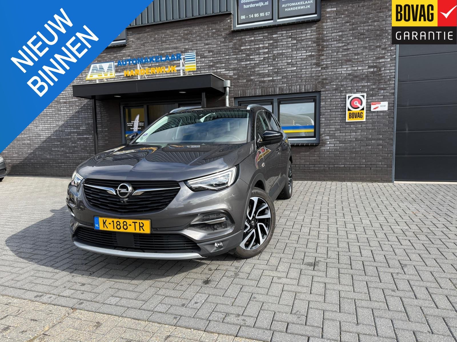 Opel Grandland X 1.6 Turbo Hybrid Elegance, Auto's, Euro 6, 4 cilinders, Hybride Elektrisch/Benzine, 13 kWh