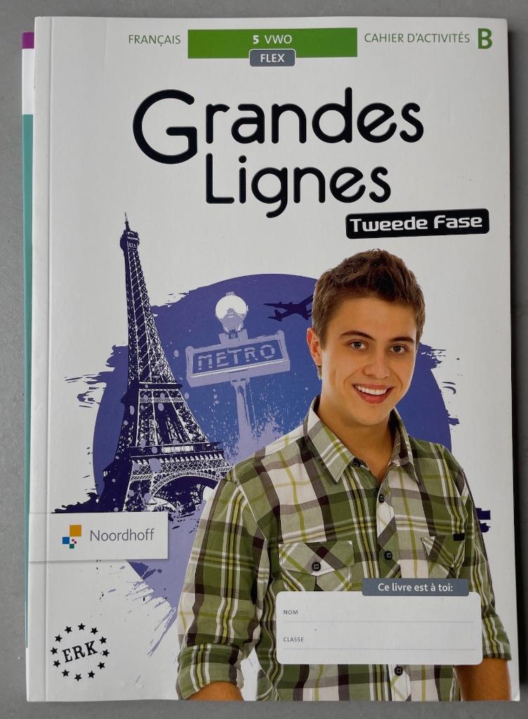 Grandes Lignes Français Tweede Fase 5 VWO cahier d´activités, Boeken, Ophalen of Verzenden, Nieuw, Overige niveaus
