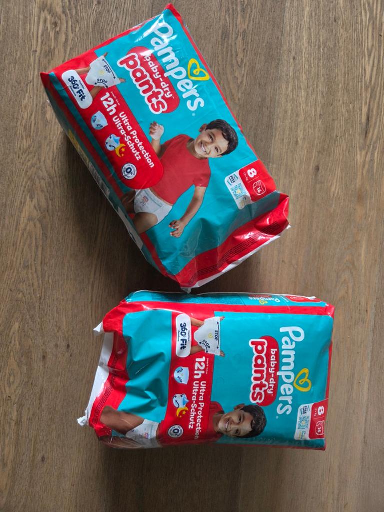 Pampers baby-dry pants mt 8 nieuw, Ophalen of Verzenden, Nieuw, Jongetje of Meisje, Zwemluier
