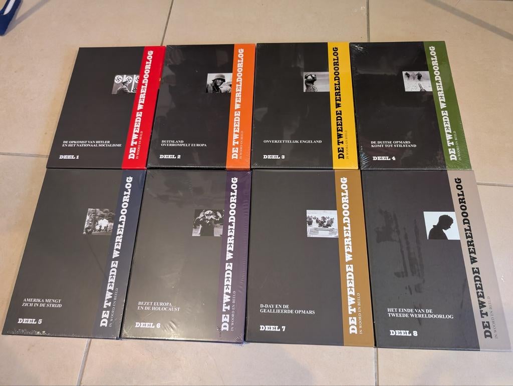 Tweede Wereldoorlog in woord en beeld (8 delen), Boeken, Oorlog en Militair, Ophalen, Tweede Wereldoorlog, Zo goed als nieuw, Algemeen