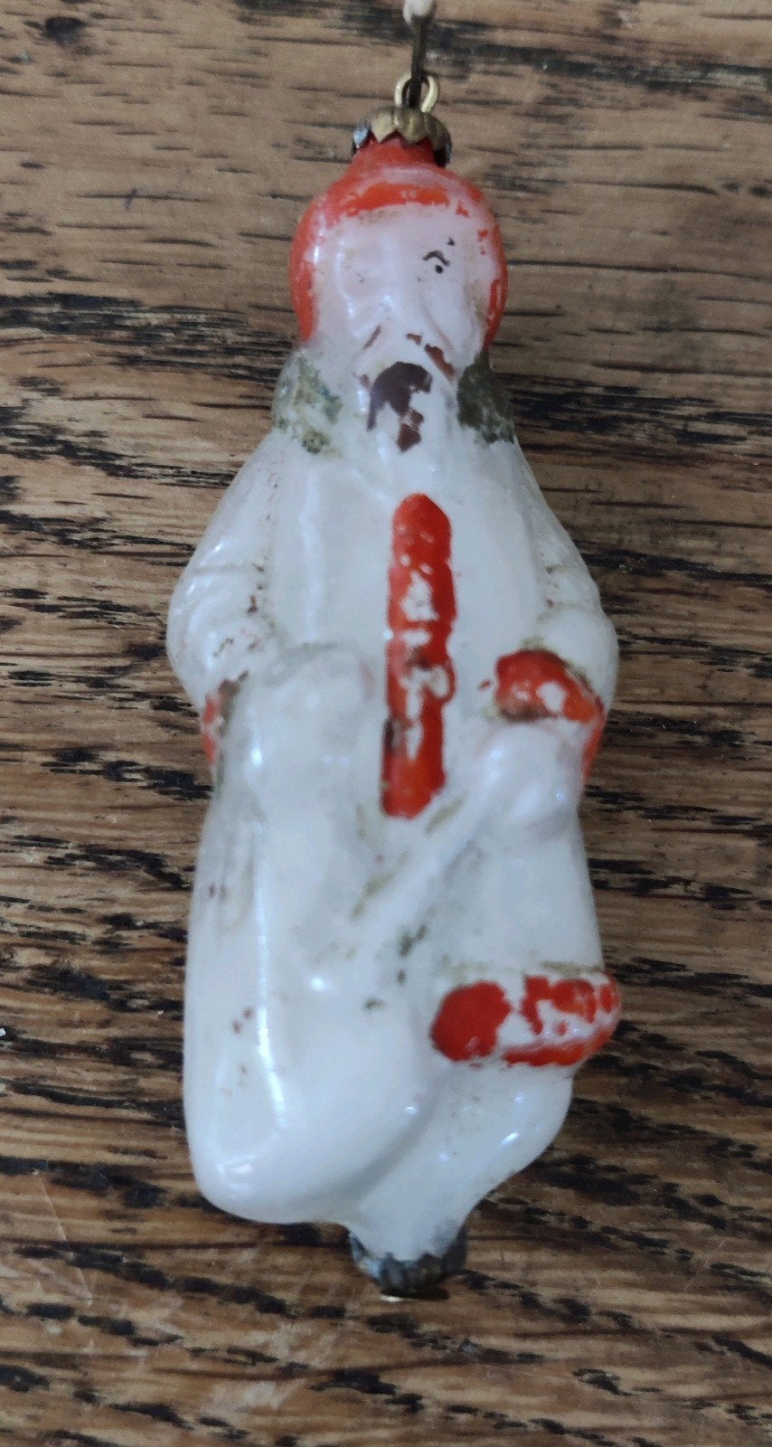 Antieke kersthanger kerstman, Diversen, Kerst, Ophalen of Verzenden