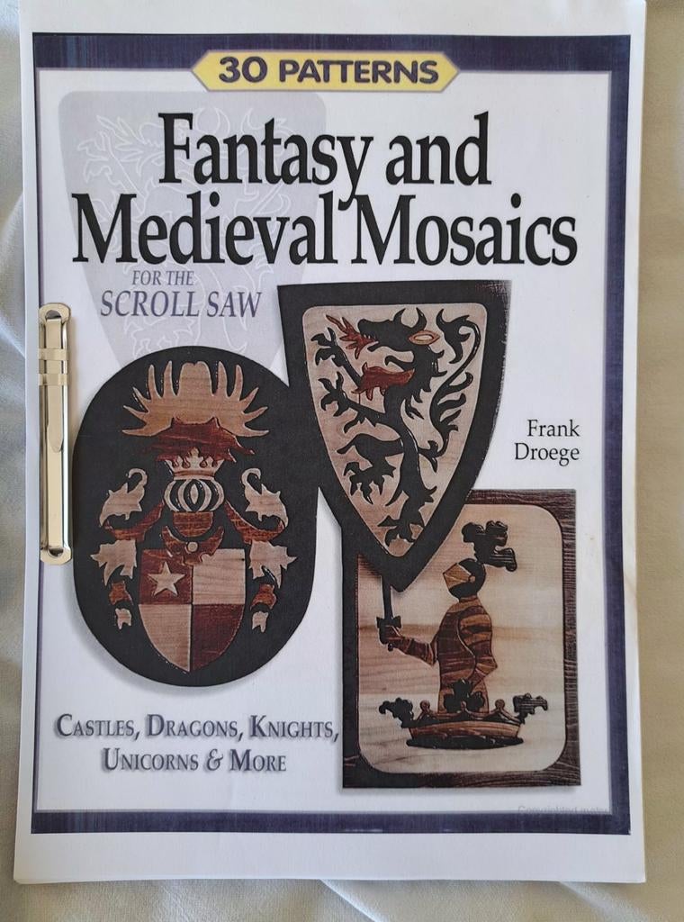 Fantasy and Medieval Mosaics for the Scroll Saw, Boeken, Ophalen of Verzenden