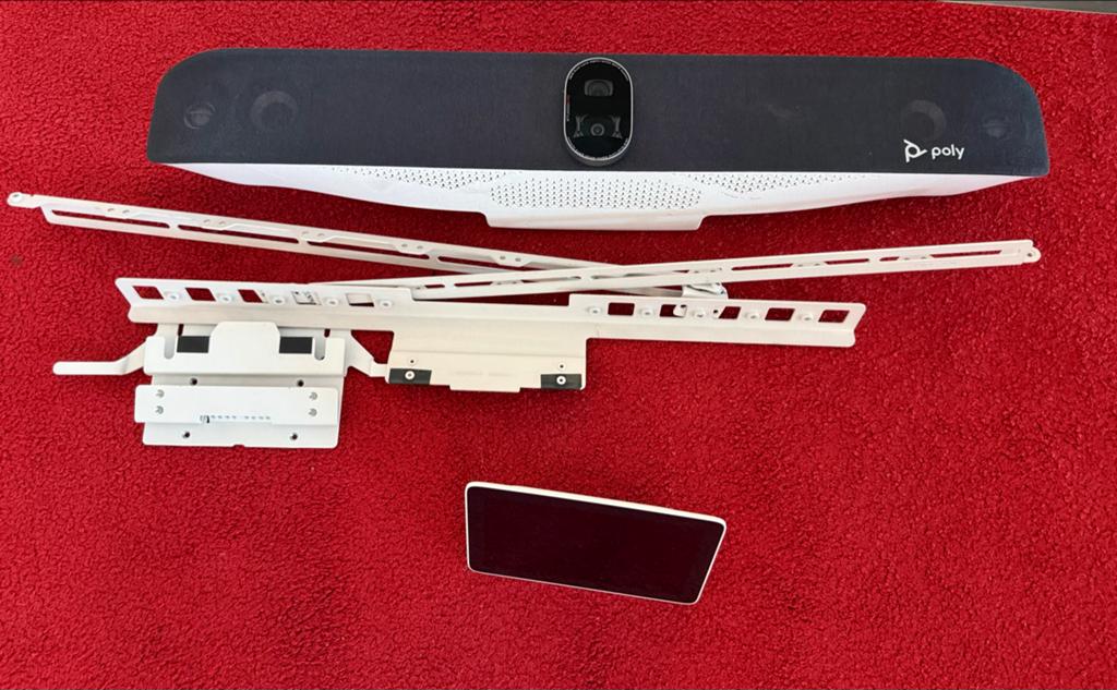 Poly Studio X70 Videobar & TC8 Touch Controller, Ophalen, Gebruikt, Video