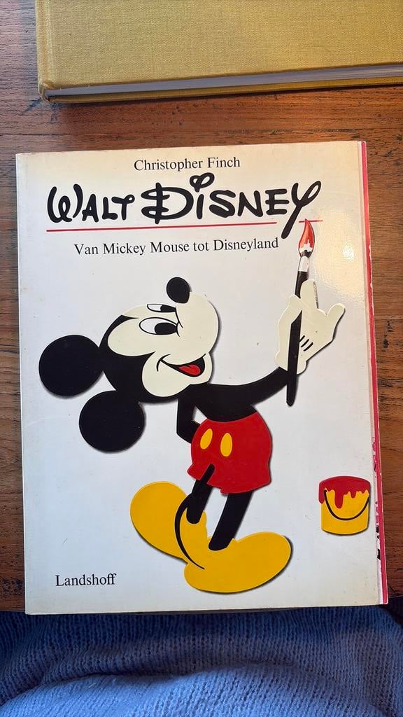 Walt Disney boek, van Mickey Mouse tot Disneyland, Ophalen of Verzenden, Mickey Mouse, Gebruikt, Overige typen