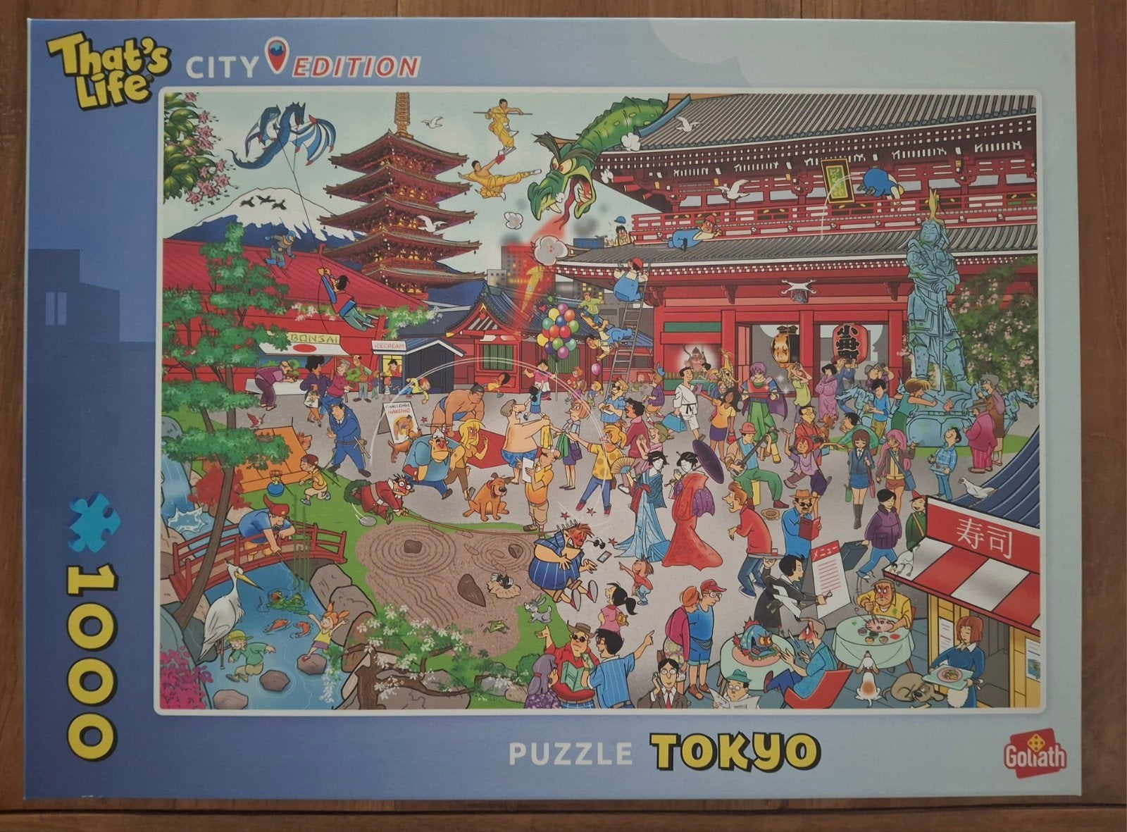 Diverse That's life city edition puzzels, Hobby en Vrije tijd, Ophalen of Verzenden, 500 t/m 1500 stukjes, Zo goed als nieuw, Legpuzzel