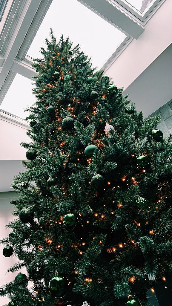 Kerstboom 260 cm blauwe den, Ophalen, Zo goed als nieuw