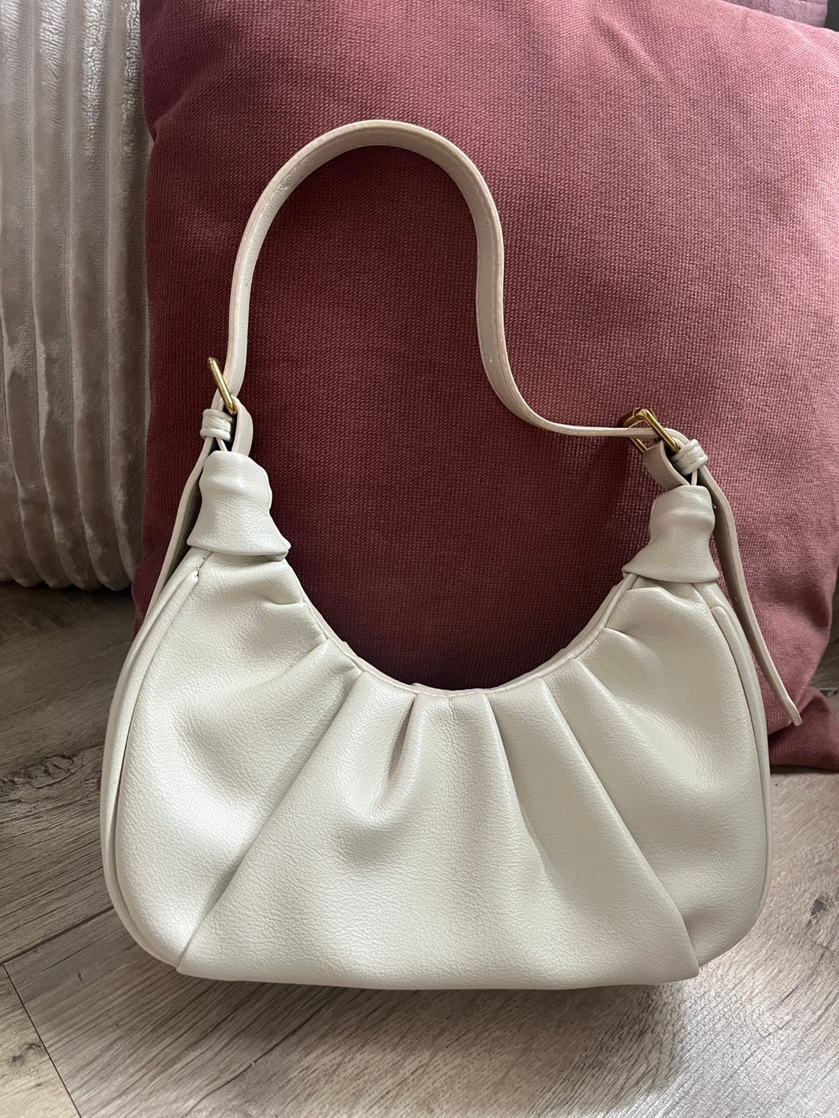 Prachtig creme beige kleurig hand tasje handtasje, Ophalen of Verzenden, Nieuw, Beige, Handtas
