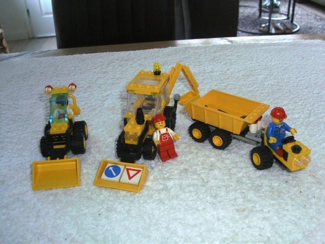 Lego grondverzet / werk aan de weg., Compleet, Lego, Ophalen of Verzenden, Complete set