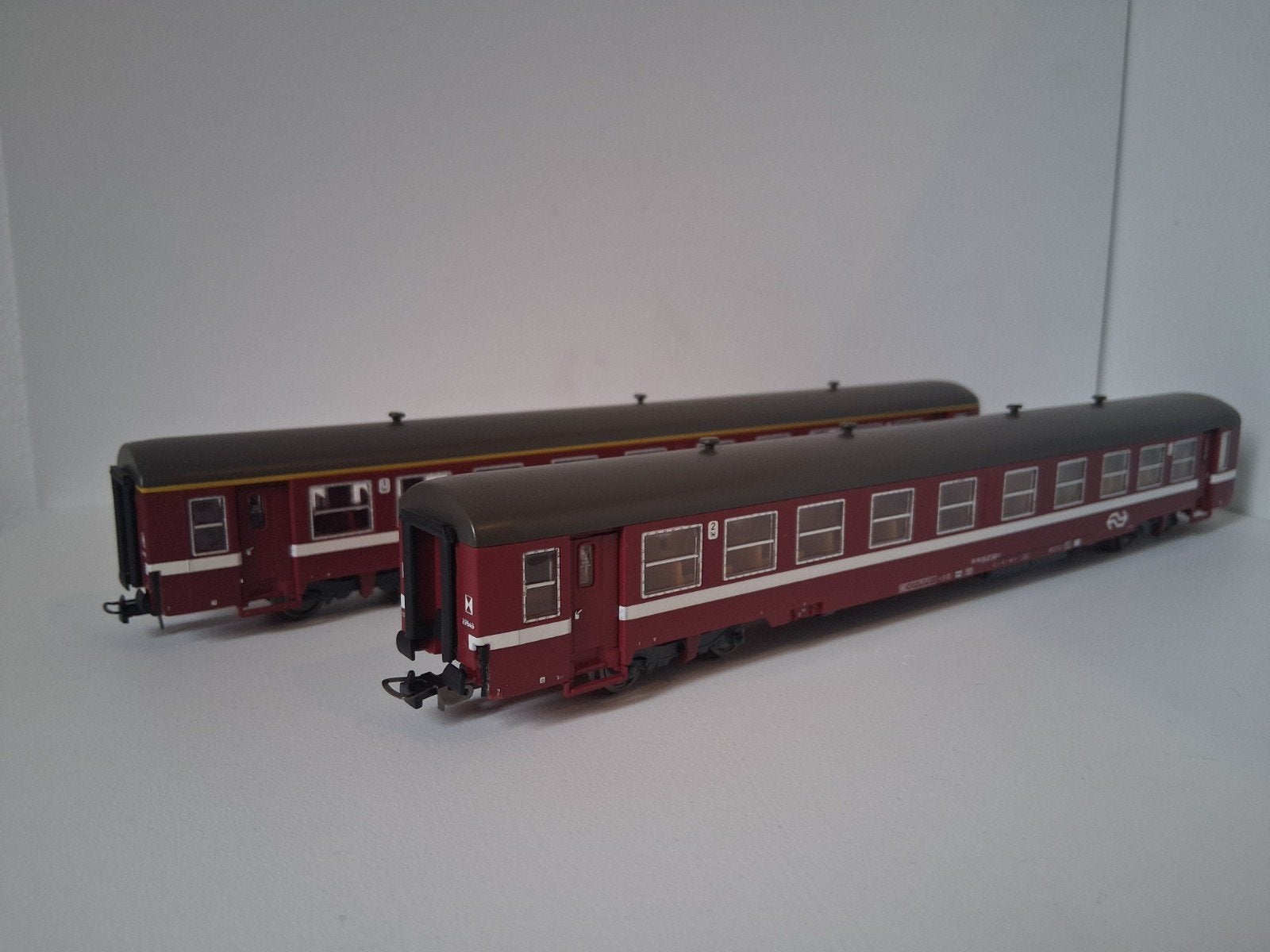 Heris NS NMBS K4 rijtuigen, Overige merken, Gelijkstroom, Wagon, Ophalen of Verzenden
