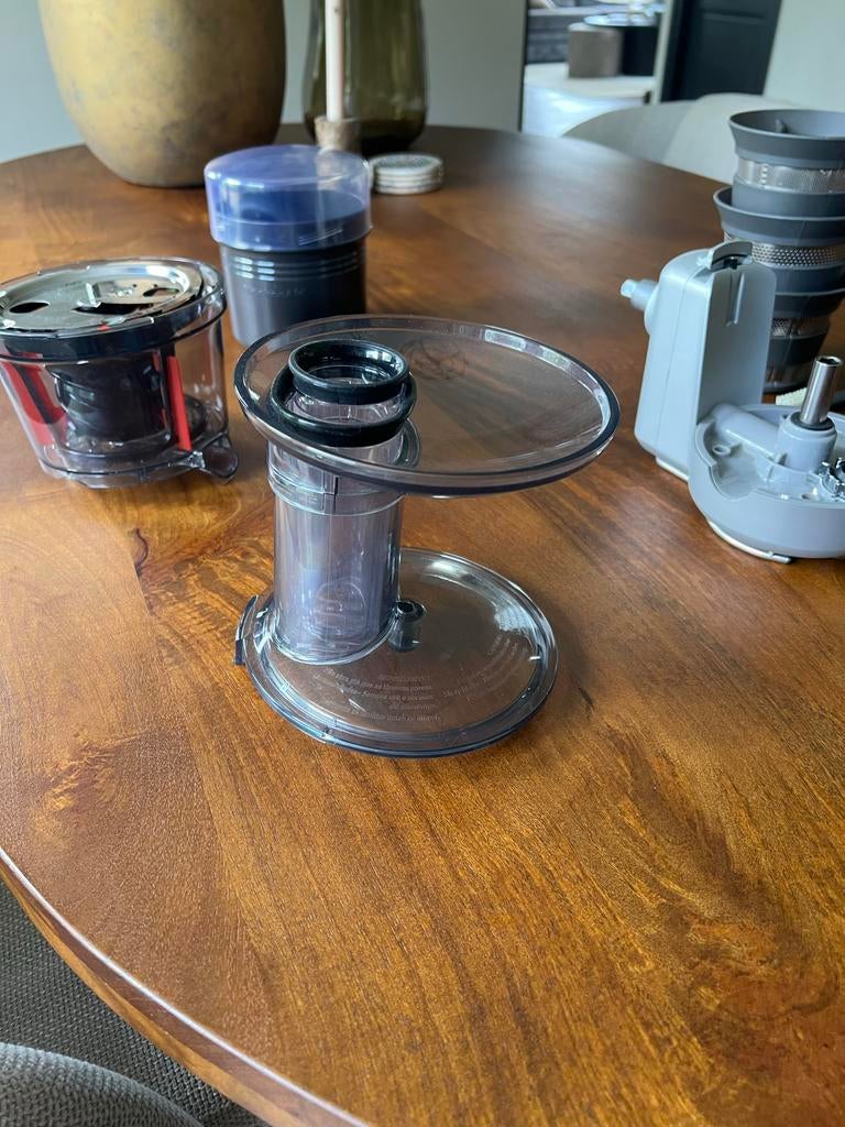 Kitchenaid Slowjuicer Opzetstuk - Vers en Gezond Sap, Ophalen of Verzenden, Zo goed als nieuw, 3 snelheden of meer
