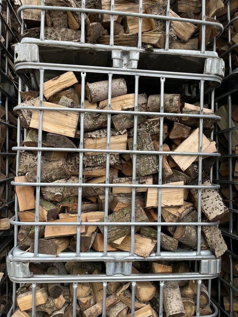 Haardhout, Brandhout, Kachelhout. Wilgen-populieren mix €75, Tuin en Terras, Haardhout, 6 m³ of meer, Ophalen