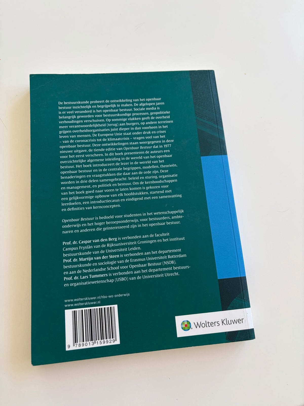 Openbaar Bestuur – Beleid, Organisatie en Politiek (10e edit, Ophalen of Verzenden, Gamma, Zo goed als nieuw, HBO