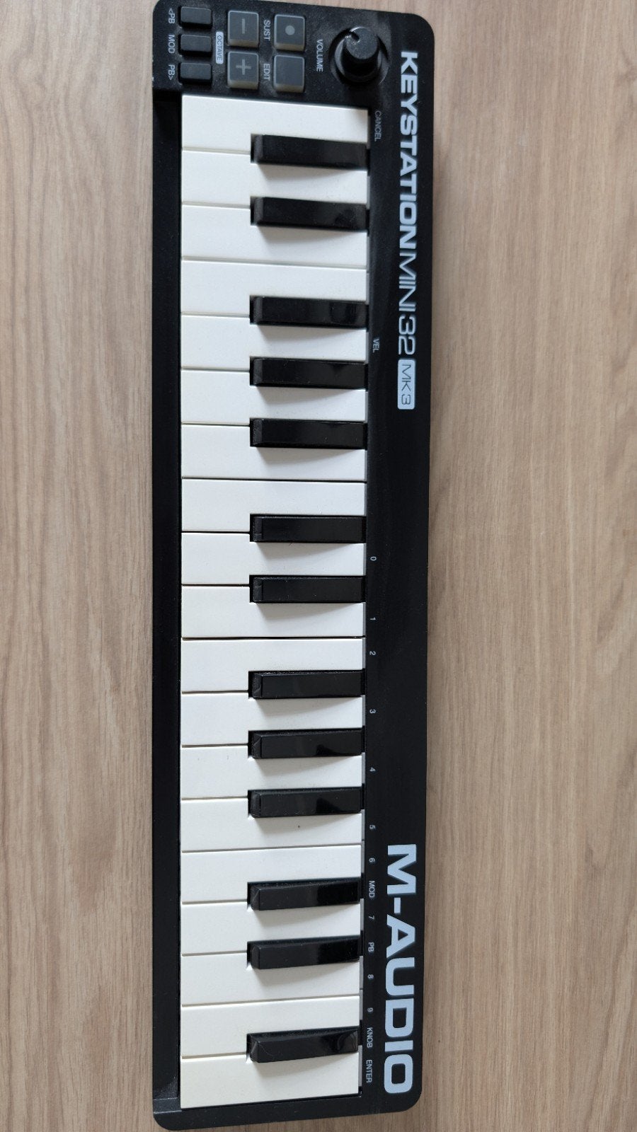 M-Audio Keystation Mini 32 MK3 MIDI Keyboard, Ophalen of Verzenden, Zo goed als nieuw, Overige aantallen, Overige merken