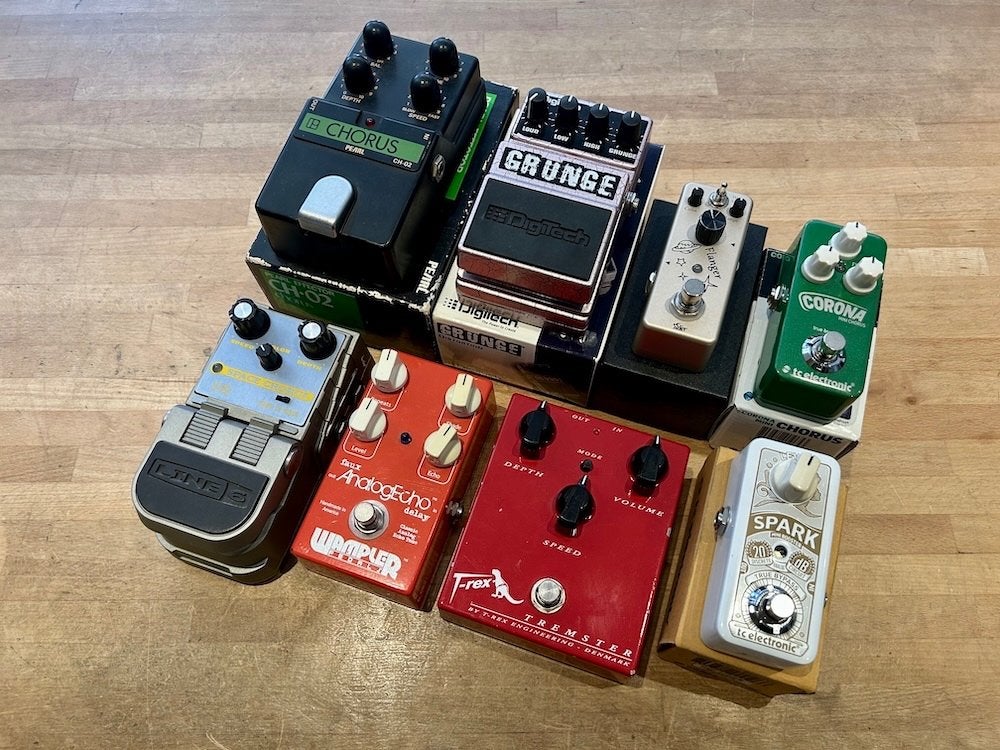 Diverse Effect Pedalen, Muziek en Instrumenten, Ophalen of Verzenden, Zo goed als nieuw, Delay of Echo