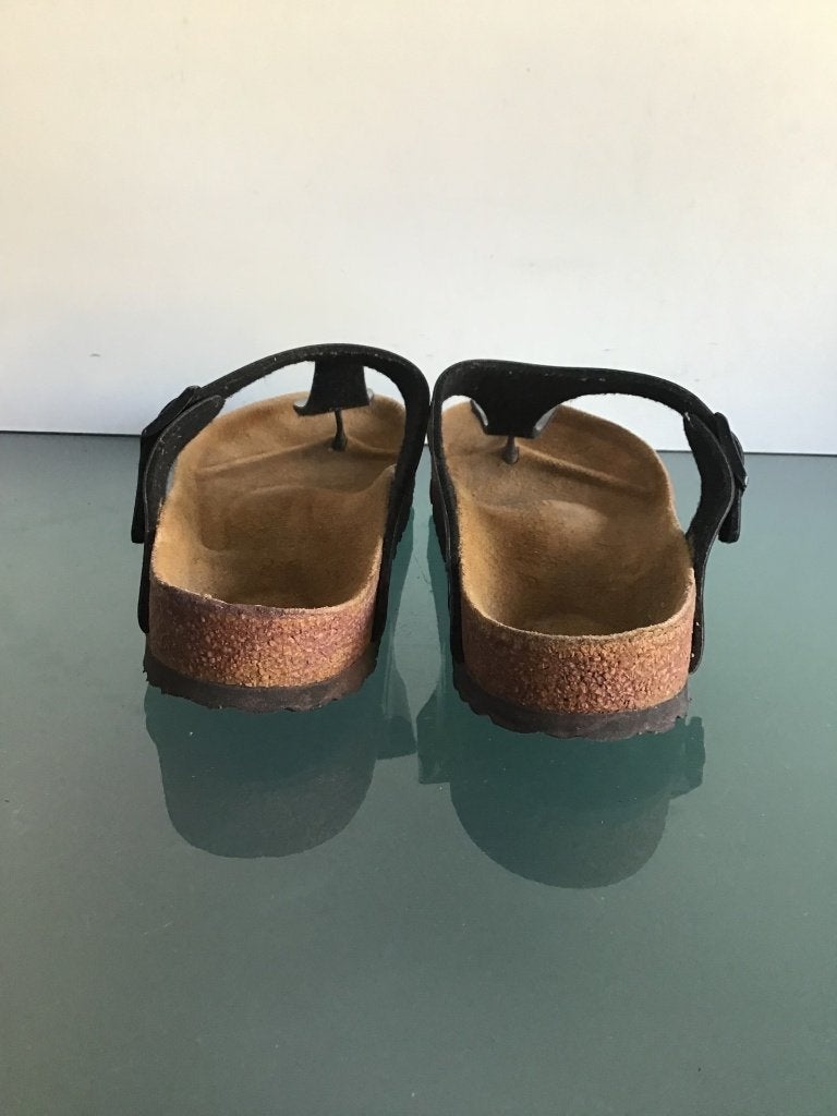 Birkenstock Gizeh 39 zwart | slippers | Gratis verzenden, Slippers, Verzenden, Zwart, Zo goed als nieuw