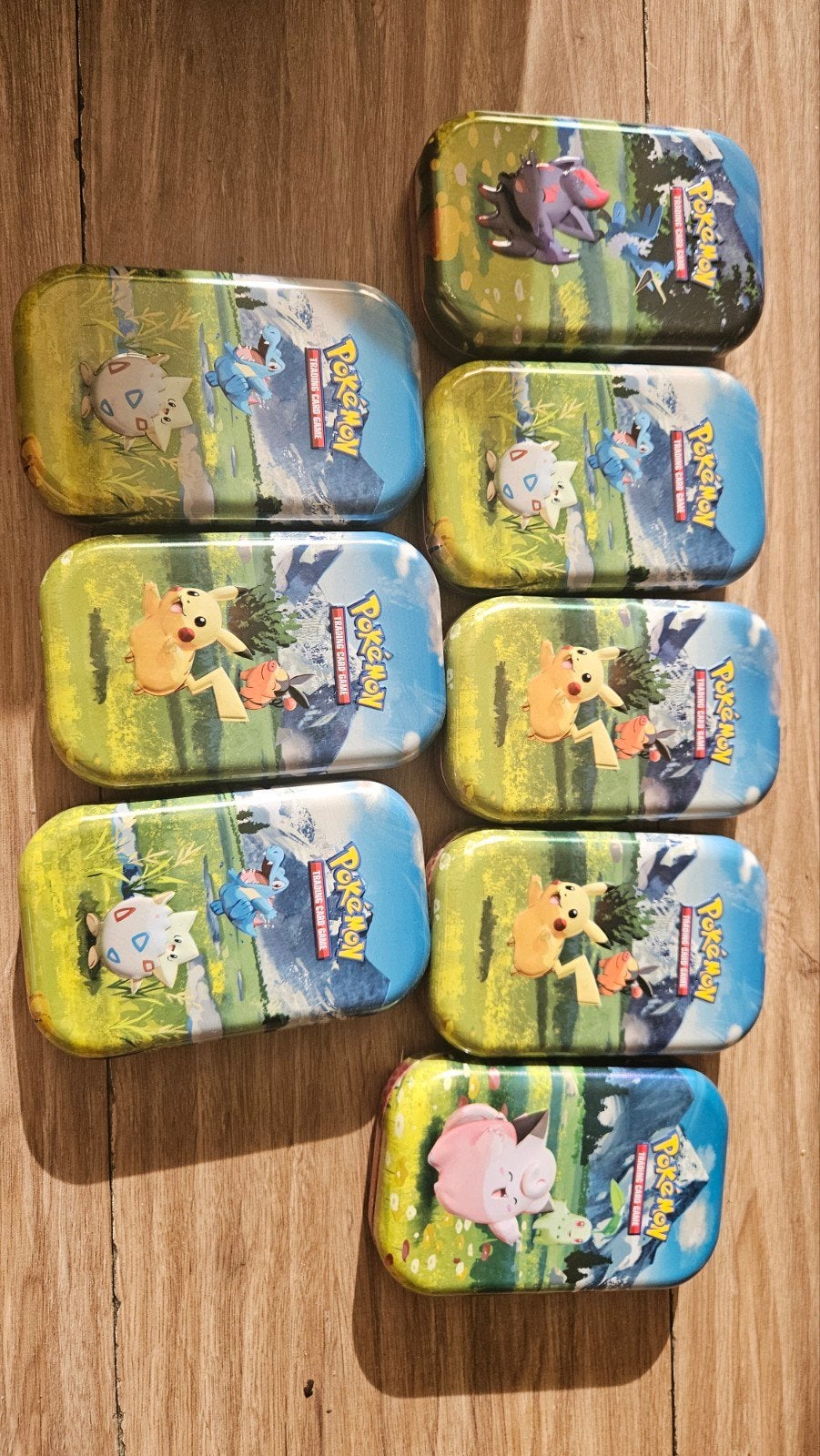 Lege Pokémon Ascended Heroes Tins (zonder kaarten), Ophalen