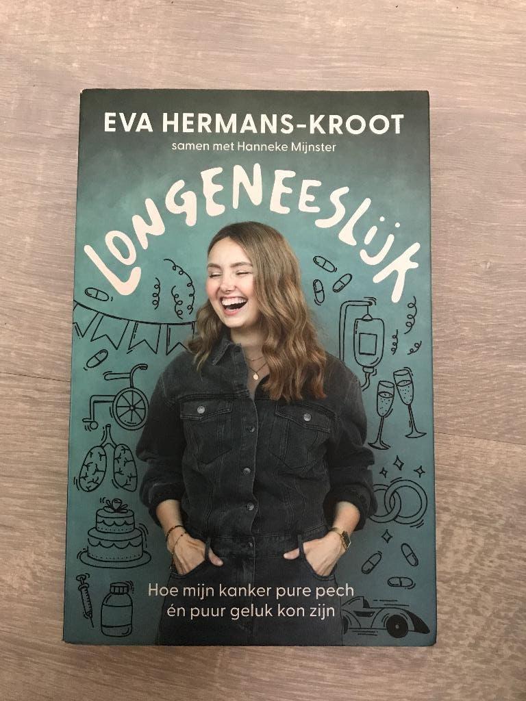 Longeneeslijk Eva Hermans-Kroot, Gelezen, Ophalen of Verzenden, Eva Hermans-Kroot; Hanneke Mijnster, Overige