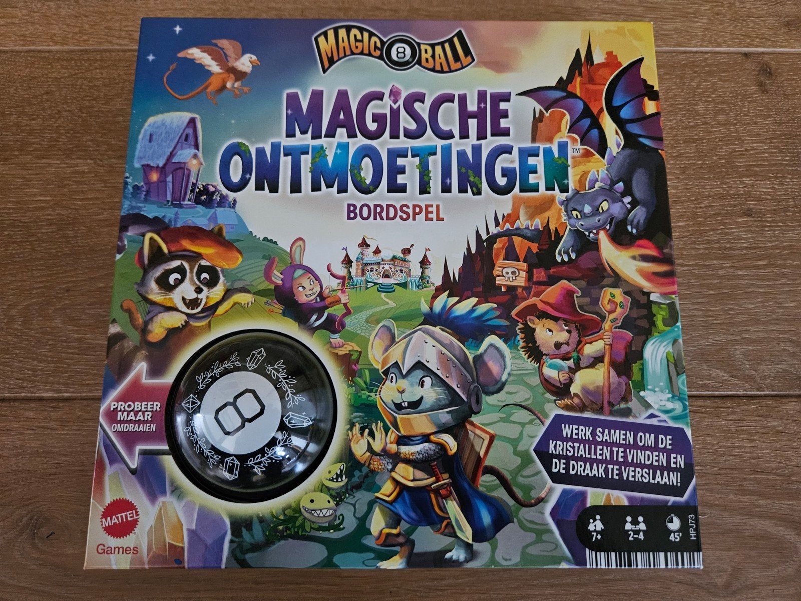 Magische Ontmoetingen Bordspel - Werk samen!, Drie of vier spelers, Ophalen of Verzenden, Zo goed als nieuw, Mattel Games