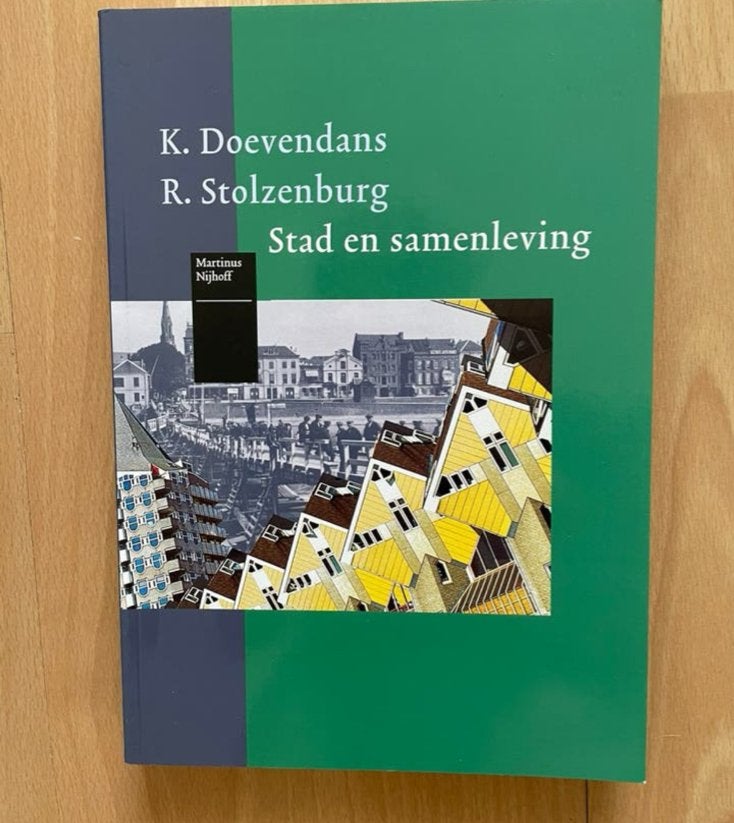 Stad en Samenleving - K. Doevendans & R. Stolzenburg, Boeken, Ophalen of Verzenden, Gelezen