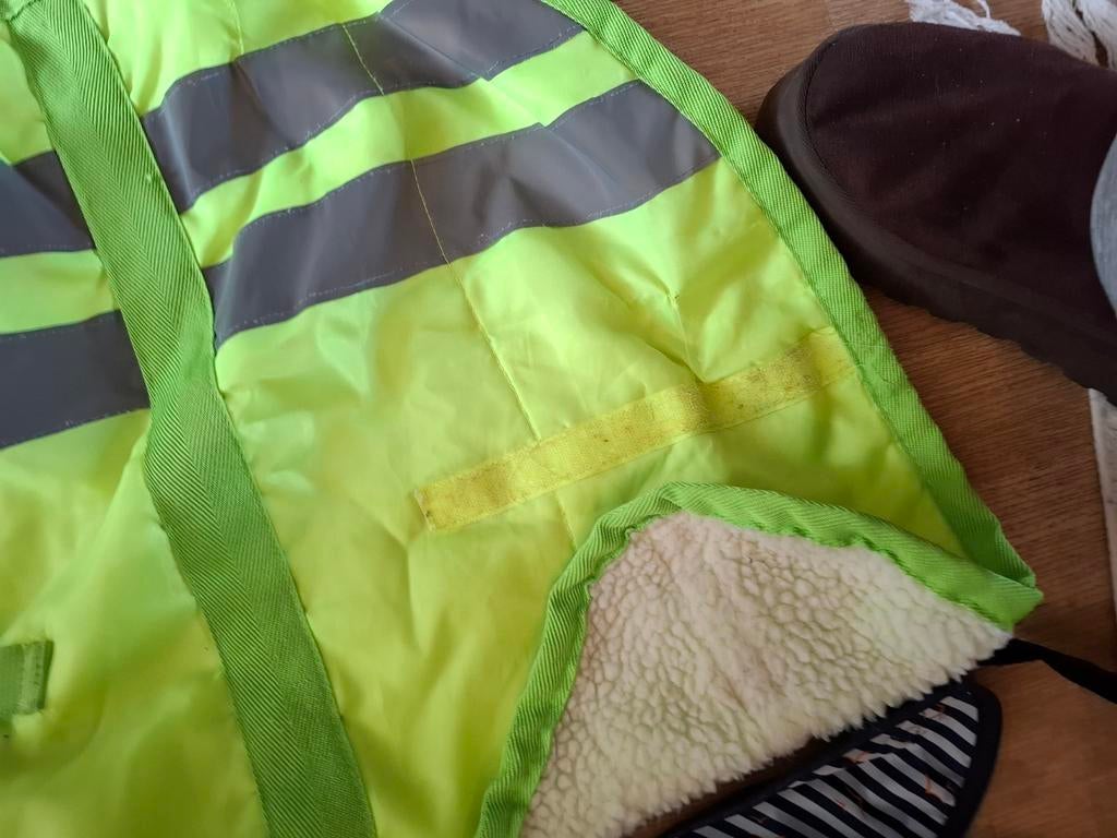 Winterjasje hond, Ophalen