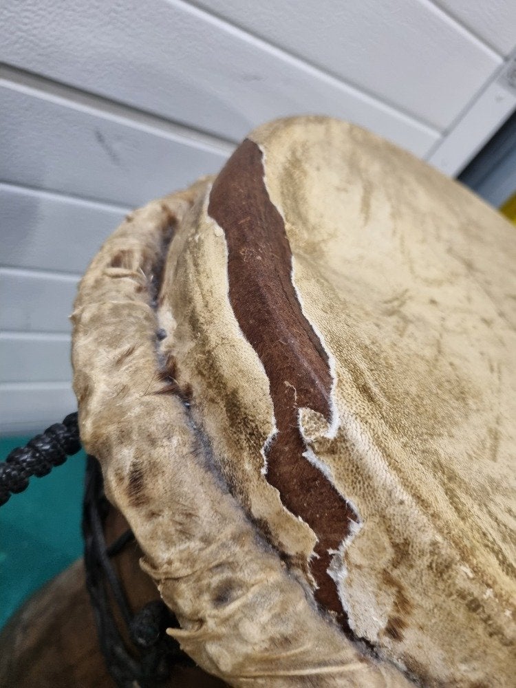 djembe afrikaans met geitenvel, Ophalen of Verzenden, 'T Olde Gre-j, Info@toldegrej.nl, Endepoelstraat 20f Didam