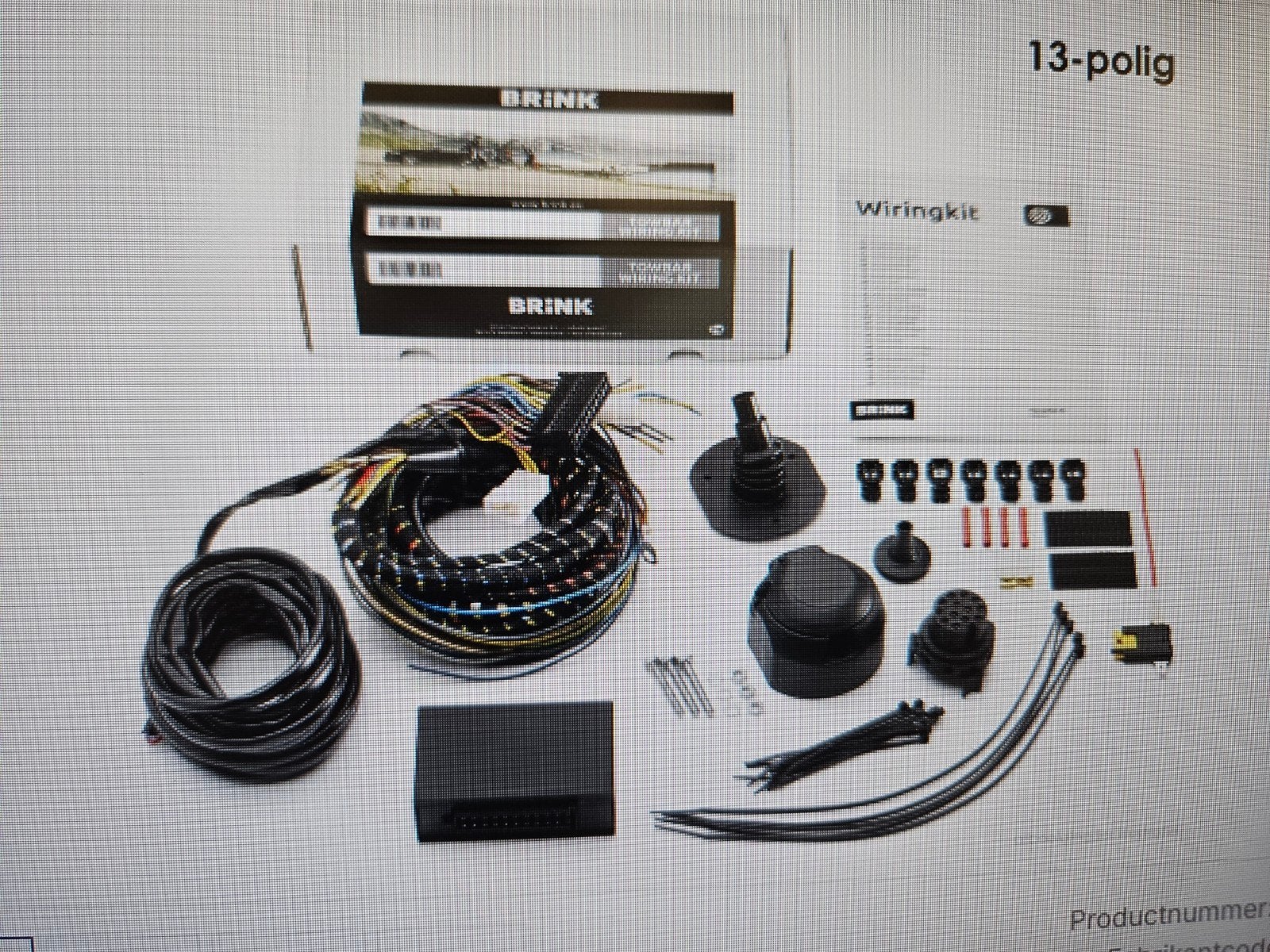 Kabelset 13 polig mini cooper clubman paceman, Ophalen of Verzenden, Nieuw