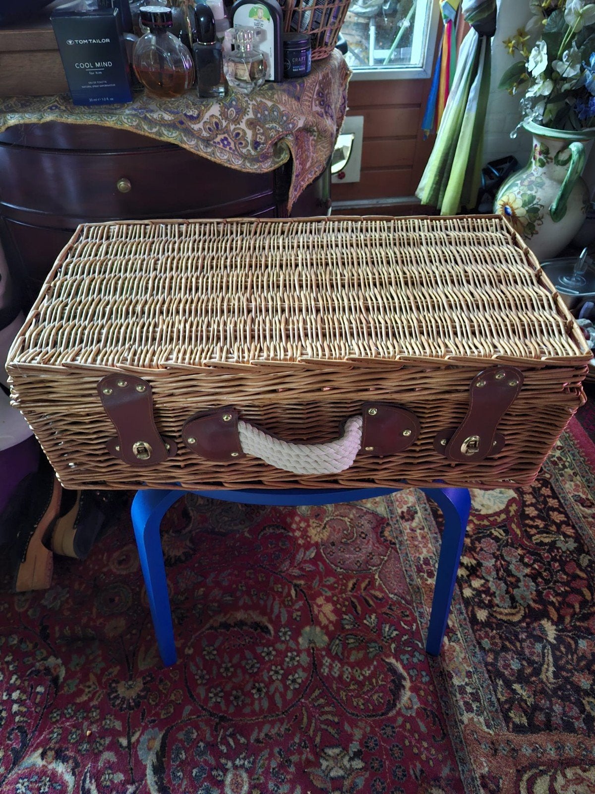 Complete picknickmand met Michelin-thema, Ophalen of Verzenden, Zo goed als nieuw